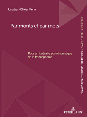 cover image of Par monts et par mots